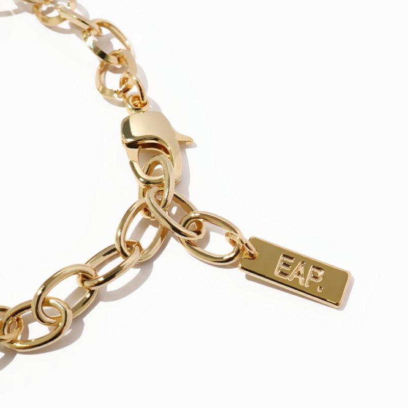 Pearl-Mixed Chain Bracelet（GOLD） | EMPATHY ALL PEOPLE.